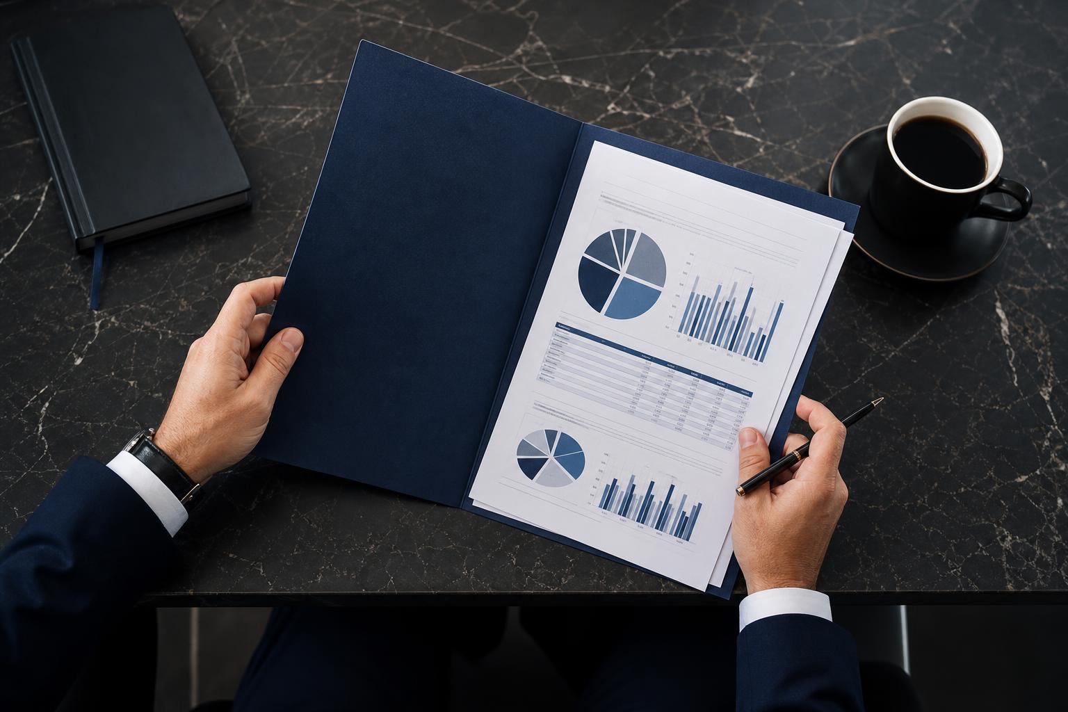 Reviewing sample monthly reports from reputation management firms to evaluate operational consistency